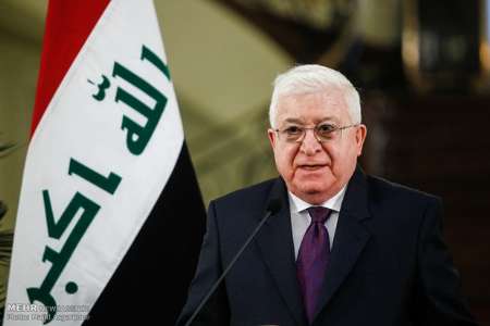 Iraqi president condemns terrorist attacks in Tehran