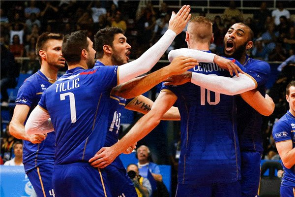 فرانسه با 18 امتیاز درصدر جدول رده بندی لیگ جهانی والیبال فرانسه با 18 امتیاز درصدر جدول رده بندی لیگ جهانی والیبال
