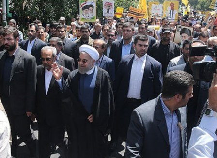 Irans Präsident: Iranisches Volk wird seinen Weg fortsetzen Irans Präsident: Iranisches Volk wird seinen Weg fortsetzen