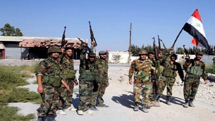 ادامه پیشروی ارتش سوریه در استان دیرالزور در شرق این كشور