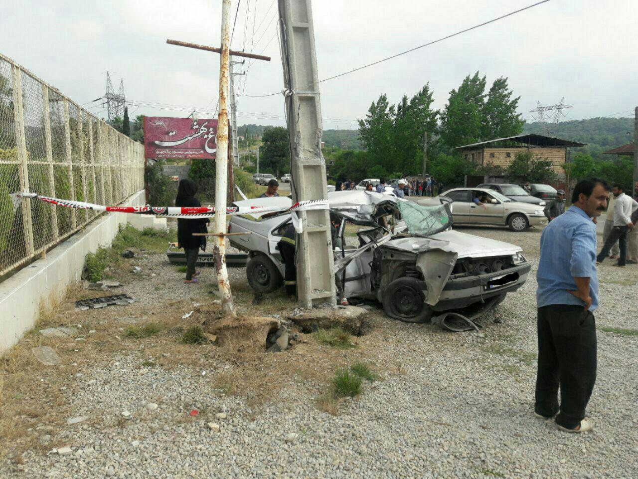 2كشته و 17مصدوم ناشی از سه تصادف در جاده های مازندران