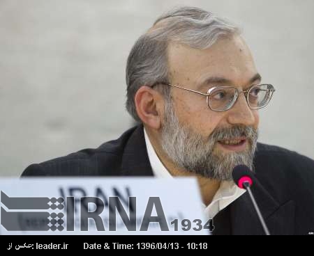 یورپی اور امریکی دانشوروں کے دورہ ایران پر کوئی پابندی نہیں: لاریجانی یورپی اور امریکی دانشوروں کے دورہ ایران پر کوئی پابندی نہیں: لاریجانی