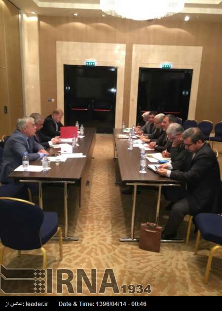 Ensari, Lavrentiyev ile görüştü Ensari, Lavrentiyev ile görüştü