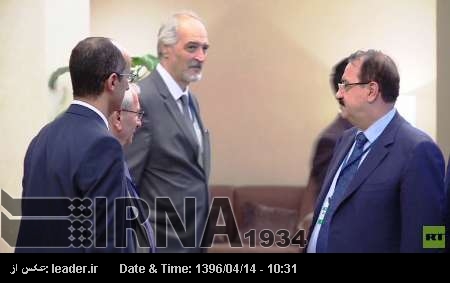 شام امن مذاکرات کے پانچویں دور میں قومی مصالحتی کمیٹی کی تشکیل پر اتفاق شام امن مذاکرات کے پانچویں دور میں قومی مصالحتی کمیٹی کی تشکیل پر اتفاق