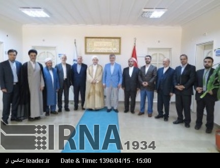 ایرانی سینئر عالم دین کی ترک مفتی اعظم سے ملاقات ایرانی سینئر عالم دین کی ترک مفتی اعظم سے ملاقات