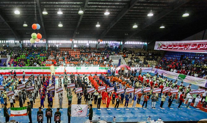 رقابت های ورزشی دانش آموزان پسر كشور در شیراز برگزار می شود