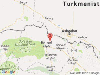 حصار گرمخان در خراسان شمالي لرزيد - ایرنا