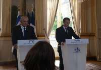 مكرون: فرانسه نگرانی اسرائیل را از فعالیت های حزب الله در جنوب لبنان درك می كند