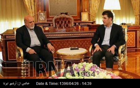 عراق کی ایران کے قابل قدر کردار کی تعریف عراق کی ایران کے قابل قدر کردار کی تعریف