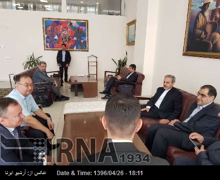 ایرانی وزیر صحت کا دوطرفہ تعلقات بڑھانے کیلئے دورہ کرغزستان ایرانی وزیر صحت کا دوطرفہ تعلقات بڑھانے کیلئے دورہ کرغزستان