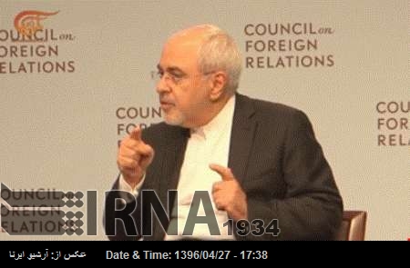 ایران اور سعودیہ کے تعاون سے خطی بحرانوں پر قابو پایا جاسکتا ہے: ظریف ایران اور سعودیہ کے تعاون سے خطی بحرانوں پر قابو پایا جاسکتا ہے: ظریف