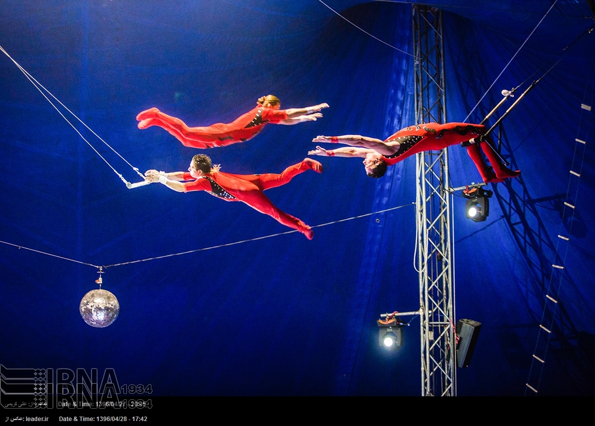 Iran-Portugal int’l circus, with 20 artists from 8 countries performing in Iran’s Markazi Province, western Iran, from July 4-28, 2017. Iran-Portugal int’l circus, with 20 artists from 8 countries performing in Iran’s Markazi Province, western Iran, from July 4-28, 2017.