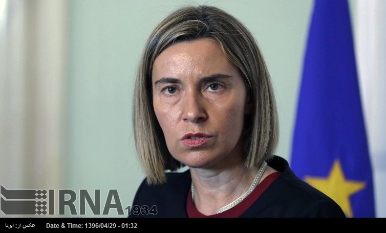 Mogherini: KOEP bölge ve dünya güvenliğini güçlendirdi Mogherini: KOEP bölge ve dünya güvenliğini güçlendirdi