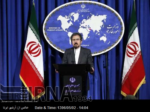پاسداران انقلاب کیخلاف پابندیوں سے امریکہ کو کوئی فائدہ نہیں ہوگا: ایران پاسداران انقلاب کیخلاف پابندیوں سے امریکہ کو کوئی فائدہ نہیں ہوگا: ایران