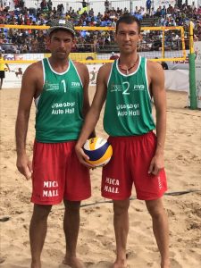 La selección nacional de voleibol de playa de Irán logra medalla de bronce