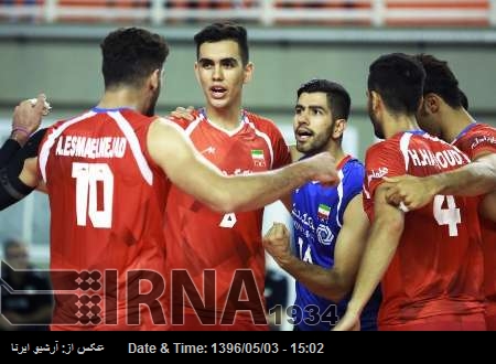 ایران نے ایشیائی والی بال مقابلوں میں پاکستان کو شکست دے دی ایران نے ایشیائی والی بال مقابلوں میں پاکستان کو شکست دے دی