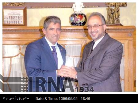 ایران اور یوراگوائے کا دوطرفہ روابط بڑھانے پر اتفاق ایران اور یوراگوائے کا دوطرفہ روابط بڑھانے پر اتفاق