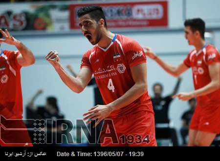 ايشيائي والي بال چيمپئن شپ، ايران كي آسٹريليا كو شكست ايشيائي والي بال چيمپئن شپ، ايران كي آسٹريليا كو شكست