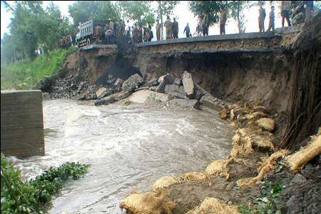 سیل 125 میلیارد ریال به بخش كشاورزی خراسان شمالی خسارت زد
