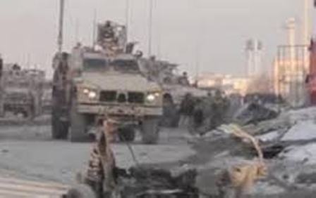 Explosion in Qandahar targets foreign troops Explosion in Qandahar targets foreign troops