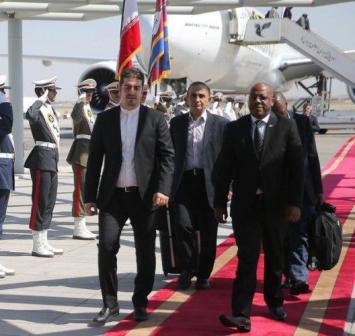 Madagascar parliament speaker arrives in Tehran Madagascar parliament speaker arrives in Tehran