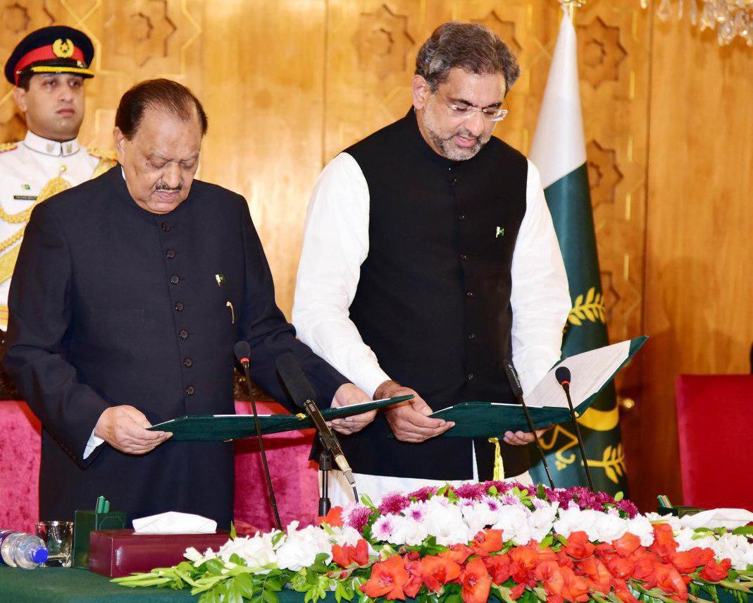 Pak ruling party may keep Shahid Khaqan Abbasi as PM by 2018 election Pak ruling party may keep Shahid Khaqan Abbasi as PM by 2018 election