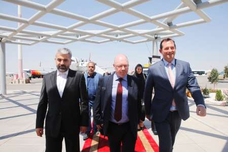 British Foreign Office minister arrives in Tehran British Foreign Office minister arrives in Tehran