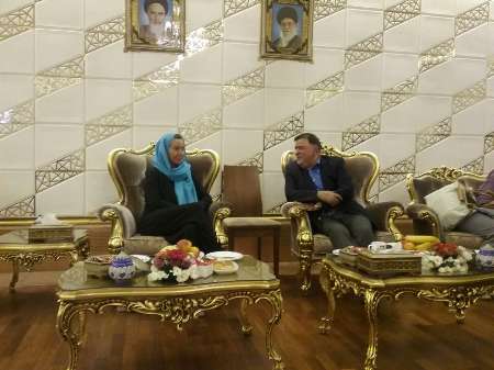 Mogherini arrives in Tehran for Rouhani inauguration Mogherini arrives in Tehran for Rouhani inauguration