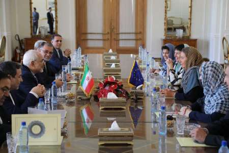 Zarif, Mogherini meet in Tehran Zarif, Mogherini meet in Tehran