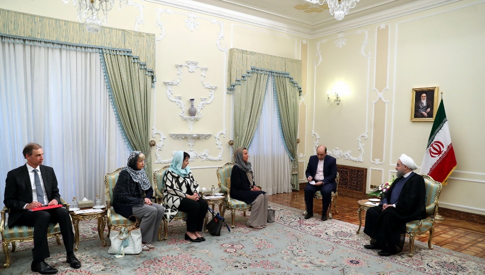 Le Président Rohani rappelle la responsabilité de l'Europe pour préserver le PAGC Le Président Rohani rappelle la responsabilité de l'Europe pour préserver le PAGC
