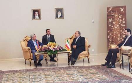 Armenian president in Tehran for Rouhani inauguration Armenian president in Tehran for Rouhani inauguration