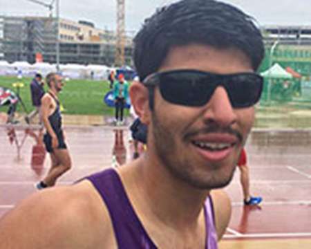 Iran disabled runner grabs gold medal in Para Athletic Champs Iran disabled runner grabs gold medal in Para Athletic Champs