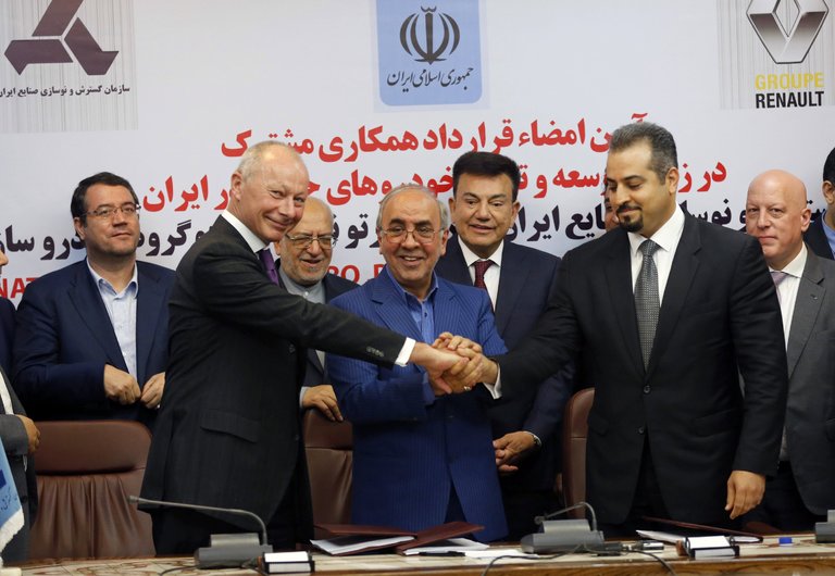 Renault, Iran agreement victory for Pres. Rouhani: US paper Renault, Iran agreement victory for Pres. Rouhani: US paper