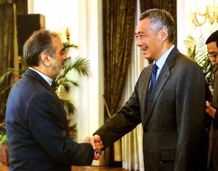 Iran envoy meets with Singapore PM Iran envoy meets with Singapore PM
