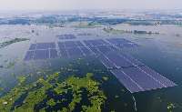 آغاز كار بزرگترین نیروگاه خورشیدی شناور جهان در چین