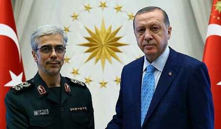Iran's top general confers with Turkish president Iran's top general confers with Turkish president