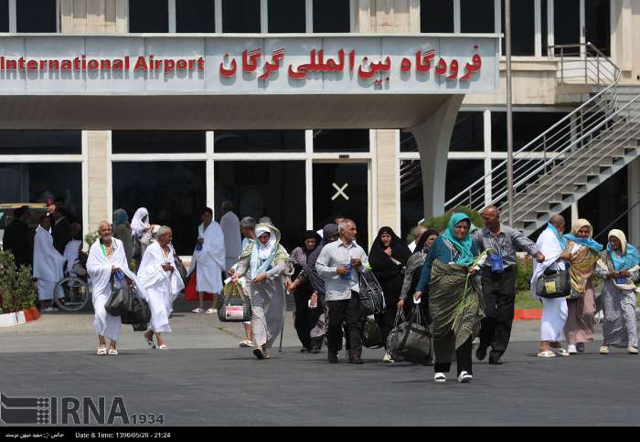 اعزام زائران گلستانی به سرزمین وحی آغاز شد