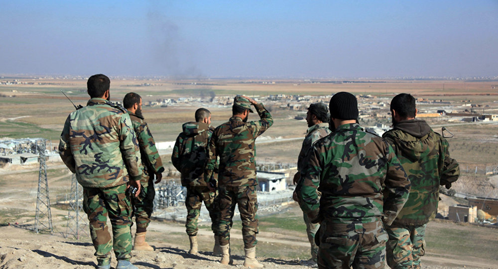 Terrorists surrounded in central Syria Terrorists surrounded in central Syria