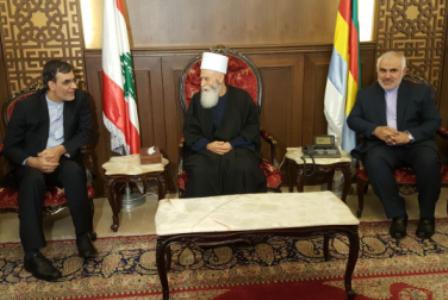 Iran Deputy FM praises Druze role in Lebanon Unity Iran Deputy FM praises Druze role in Lebanon Unity