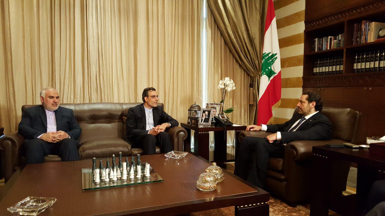 Lebanese PM: Lebanon eyes promoting ties with Iran Lebanese PM: Lebanon eyes promoting ties with Iran