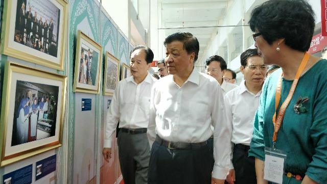 IRNA-Xinhua Photo Exhibition opens in Beijing IRNA-Xinhua Photo Exhibition opens in Beijing