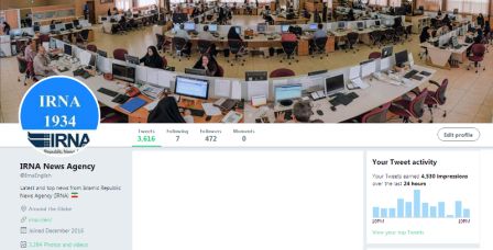 IRNA English Twitter IRNA English Twitter