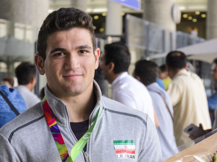 Iran rock climber ranks 2nd in Italy World Cup Iran rock climber ranks 2nd in Italy World Cup