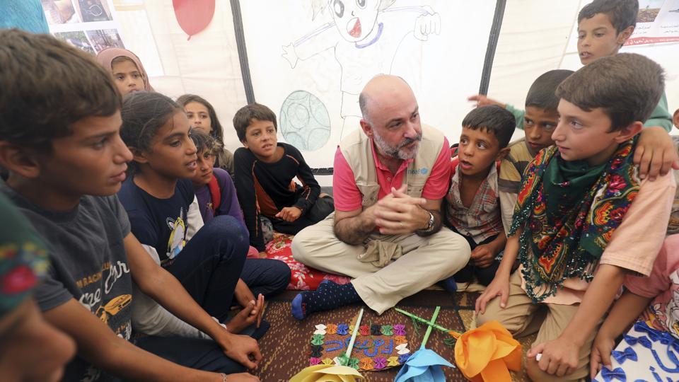 UN report: 10k children trapped in Raqqa in pain UN report: 10k children trapped in Raqqa in pain