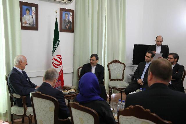 Iran stresses Syrians' right to determine their destiny Iran stresses Syrians' right to determine their destiny