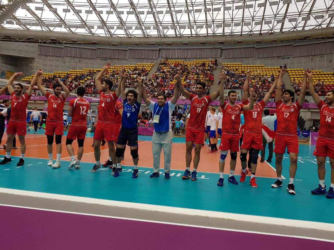 Universiades 2017- volleyball: l'équipe de l'Iran remporte l'or Universiades 2017- volleyball: l'équipe de l'Iran remporte l'or