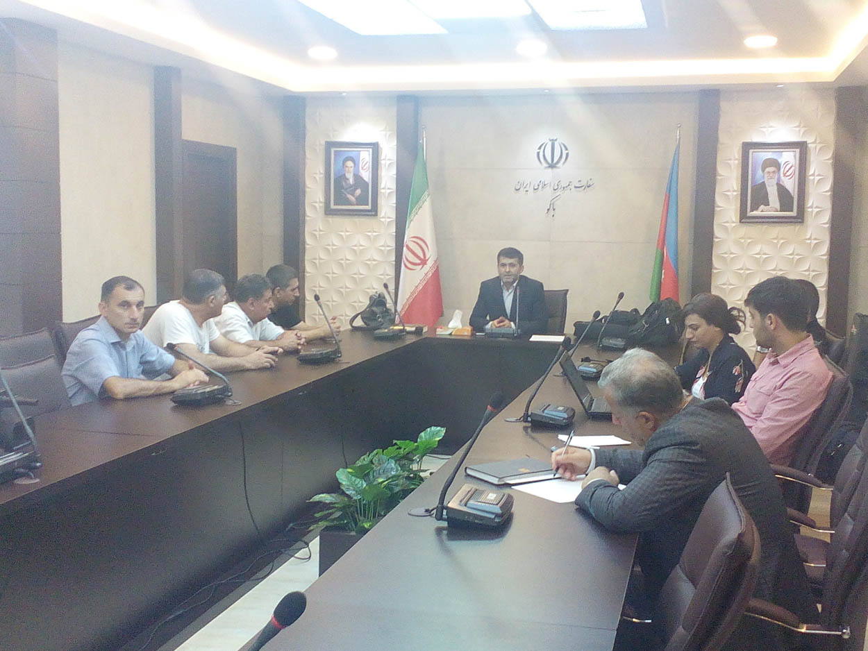 Azerbaijani media delegation heading to Iran Azerbaijani media delegation heading to Iran
