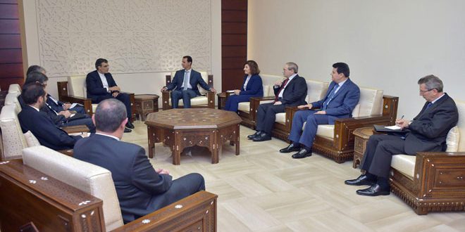Iran, Syria review prospects of solving Syria crisis Iran, Syria review prospects of solving Syria crisis