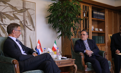 Central Bank of Croatia keen on boosting ties with Iran Central Bank of Croatia keen on boosting ties with Iran