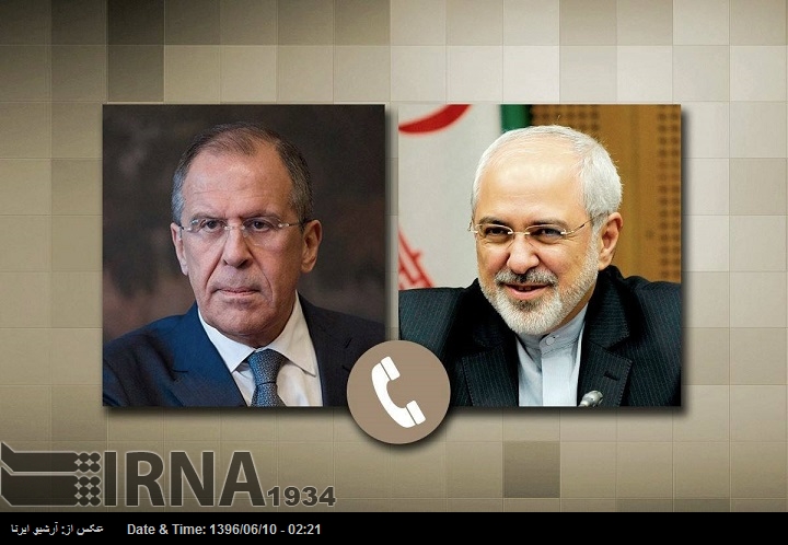 Zarif ve Lavrov, KOEP ve Suriye konularını incelediler Zarif ve Lavrov, KOEP ve Suriye konularını incelediler